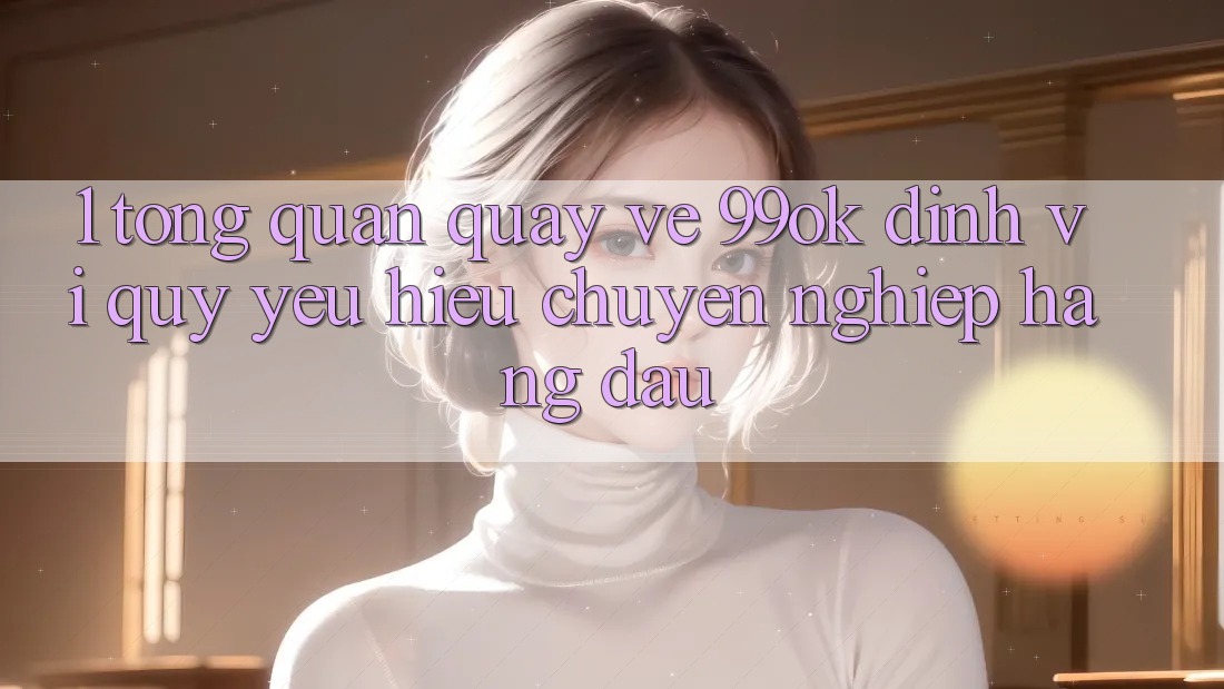 1. Tổng Quan Quay về 99ok: Định Vị Quý yêu Hiệu Chuyên nghiệp Hàng Đầu 1. Tổng Quan Quay về 99ok: Định Vị Quý yêu Hiệu Chuyên nghiệp Hàng Đầu