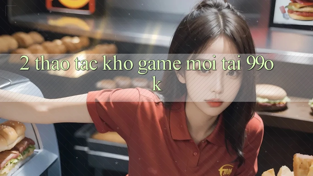 2. Thao tác Kho Game Mới Tại 99ok 2. Thao tác Kho Game Mới Tại 99ok