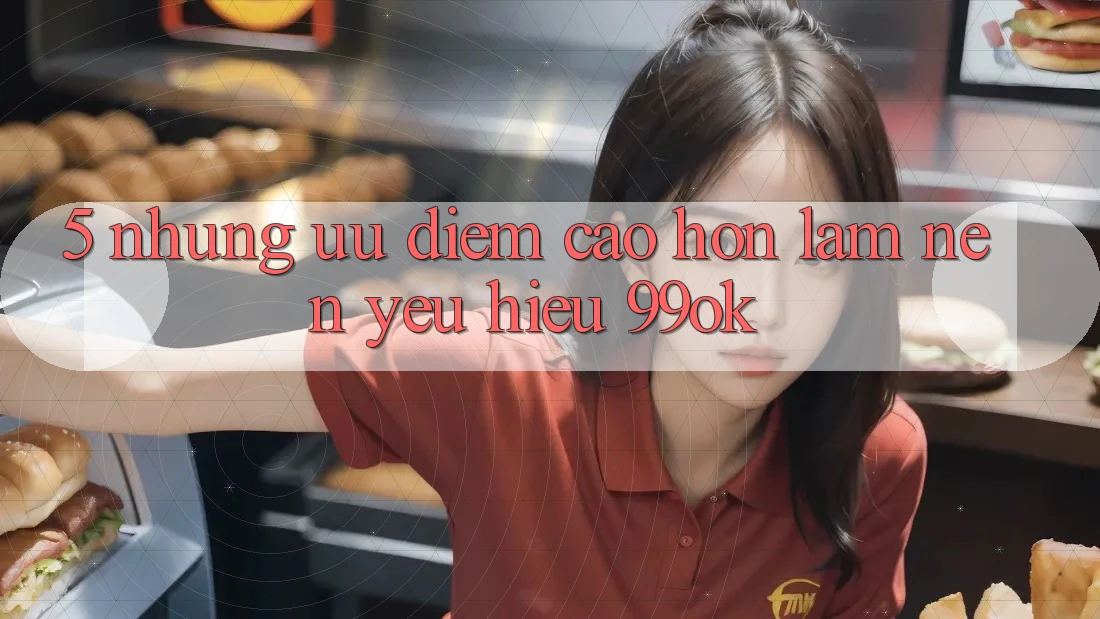 5. Những Ưu Điểm Cao hơn Làm Nên Yêu Hiệu 99ok 5. Những Ưu Điểm Cao hơn Làm Nên Yêu Hiệu 99ok