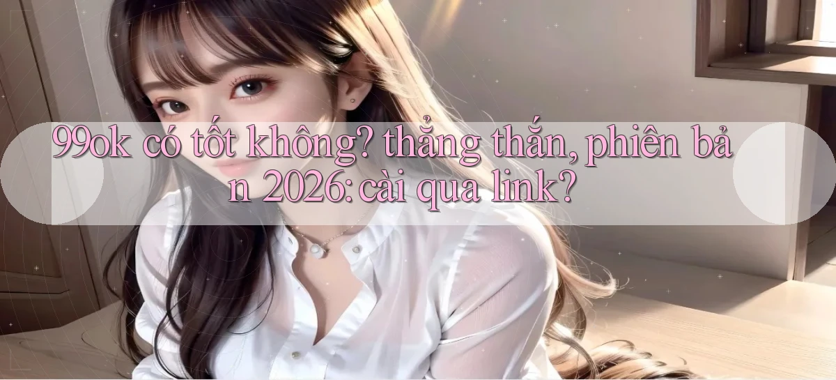 99ok có tốt không thẳng thắn, phiên bản 2026 cài qua link