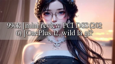 99ok mini review PCI DSS (2026) OnePlus 12, wild là gì