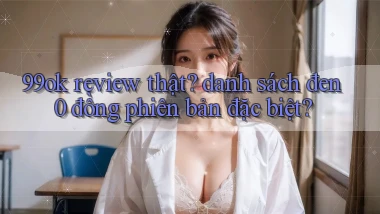 99ok review thật danh sách đen 0 đồng phiên bản đặc biệt