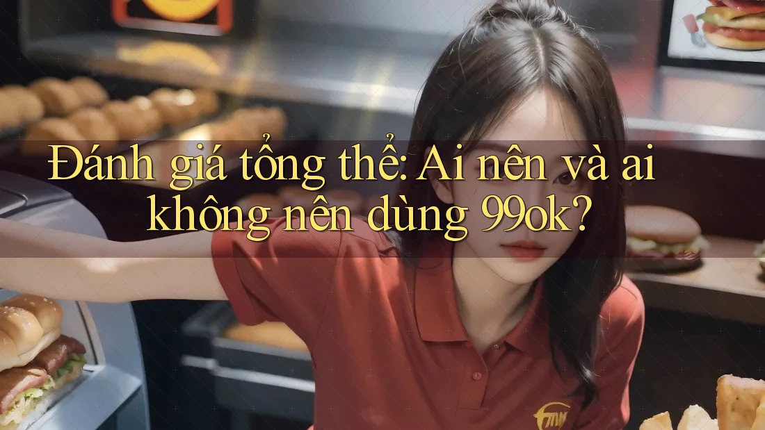Đánh giá tổng thể: Ai nên và ai không nên dùng 99ok? Đánh giá tổng thể: Ai nên và ai không nên dùng 99ok?