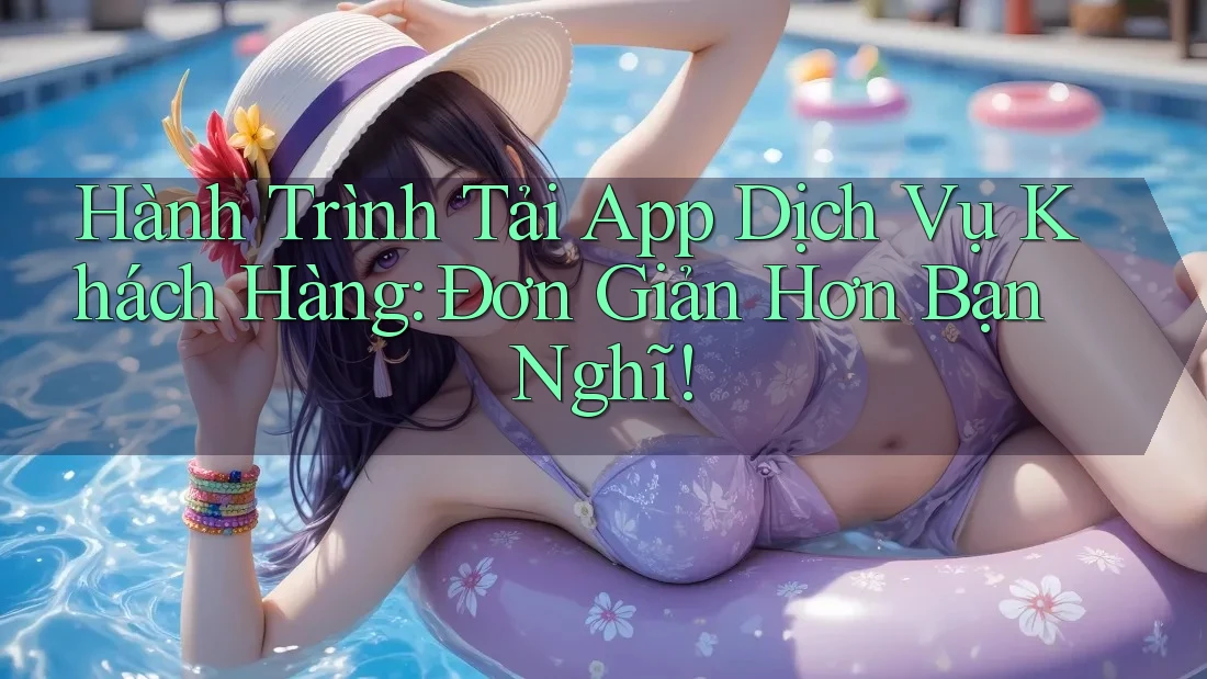 Hành Trình Tải App Dịch Vụ Khách Hàng: Đơn Giản Hơn Bạn Nghĩ! Hành Trình Tải App Dịch Vụ Khách Hàng: Đơn Giản Hơn Bạn Nghĩ!