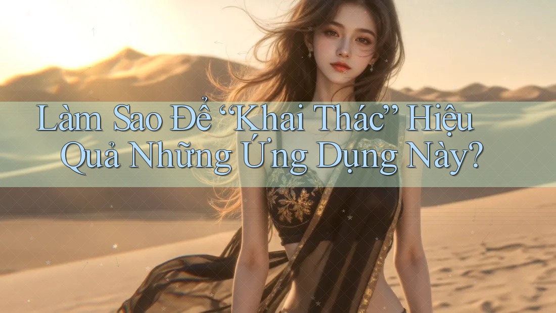 Làm Sao Để “Khai Thác” Hiệu Quả Những Ứng Dụng Này? Làm Sao Để “Khai Thác” Hiệu Quả Những Ứng Dụng Này?