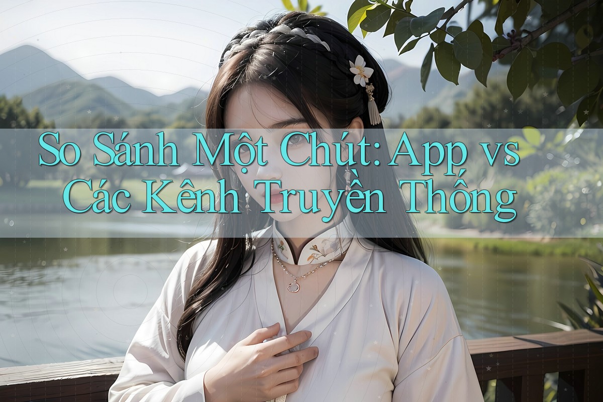 So Sánh Một Chút: App vs Các Kênh Truyền Thống So Sánh Một Chút: App vs Các Kênh Truyền Thống