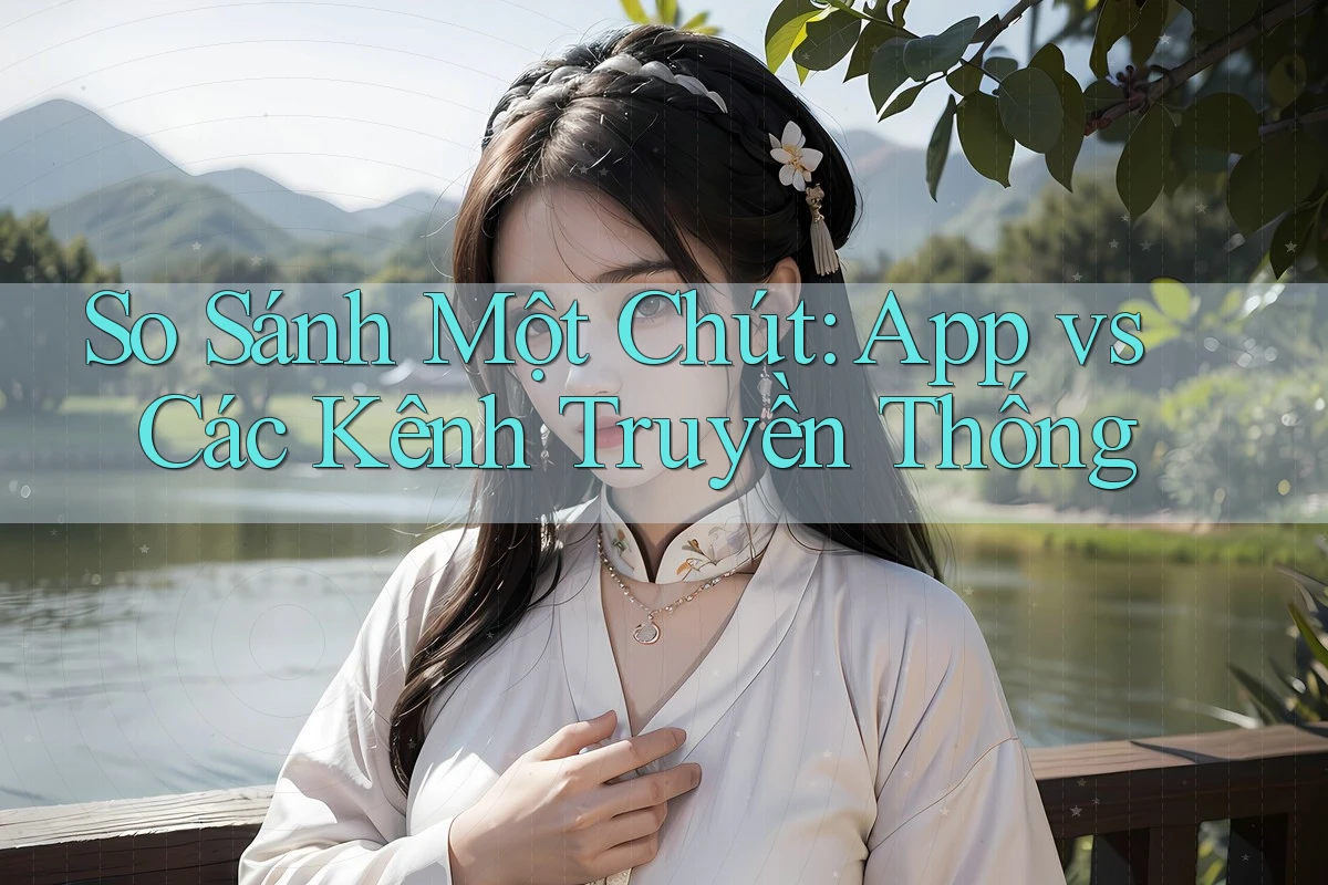 So Sánh Một Chút: App vs Các Kênh Truyền Thống So Sánh Một Chút: App vs Các Kênh Truyền Thống