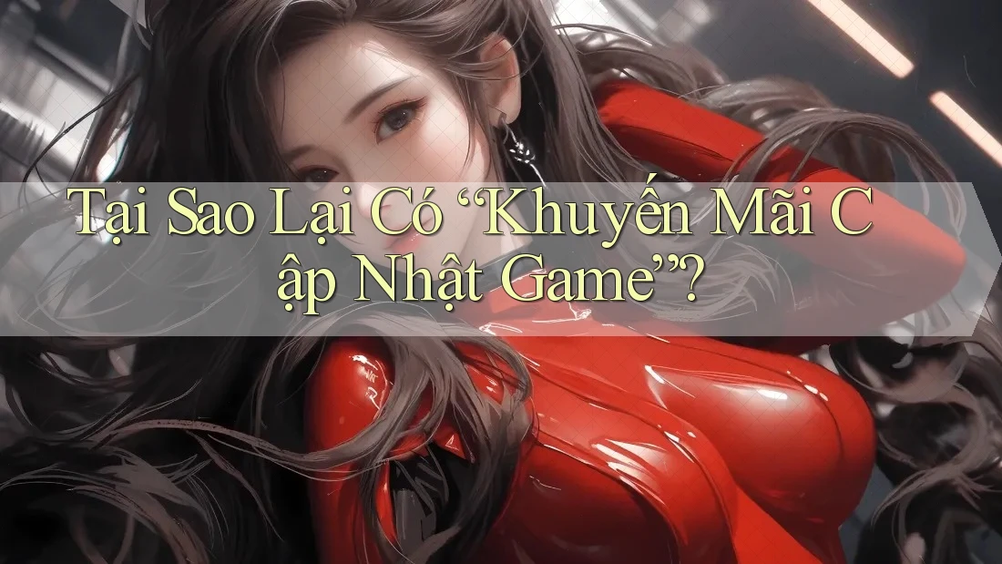 Tại Sao Lại Có “Khuyến Mãi Cập Nhật Game”? Tại Sao Lại Có “Khuyến Mãi Cập Nhật Game”?