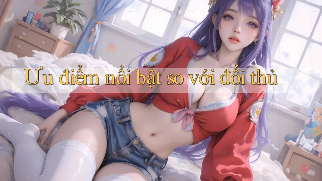 Ưu điểm nổi bật so với đối thủ Ưu điểm nổi bật so với đối thủ
